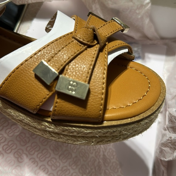 Bandolino Womens BN PATTII 3 Brown Faux Leather Espadrilles Shoes NWT Sz… - Picture 7 of 9